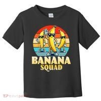 Banana Squad Funny Yellow Banana Lover Fruit Toddler T-Shirt thumb 0
