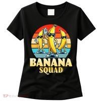 Banana Squad Funny Yellow Banana Lover Fruit Women's T-Shirt thumb 0