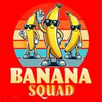 Banana Squad Funny Yellow Banana Lover Fruit Santa Hat thumb 1