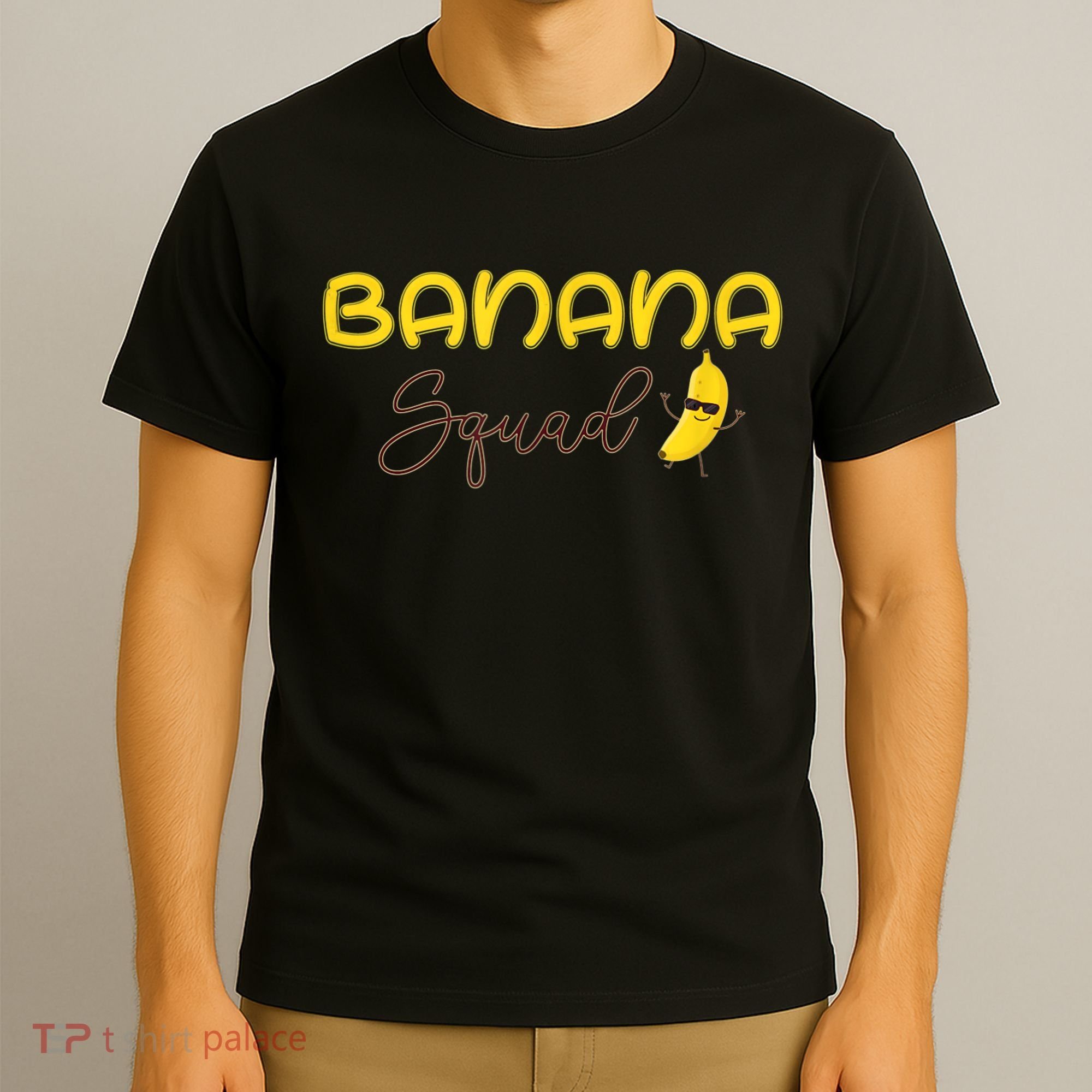 Banana Squad Funny Banana Outfit Fruit Lover Gift T-Shirt
