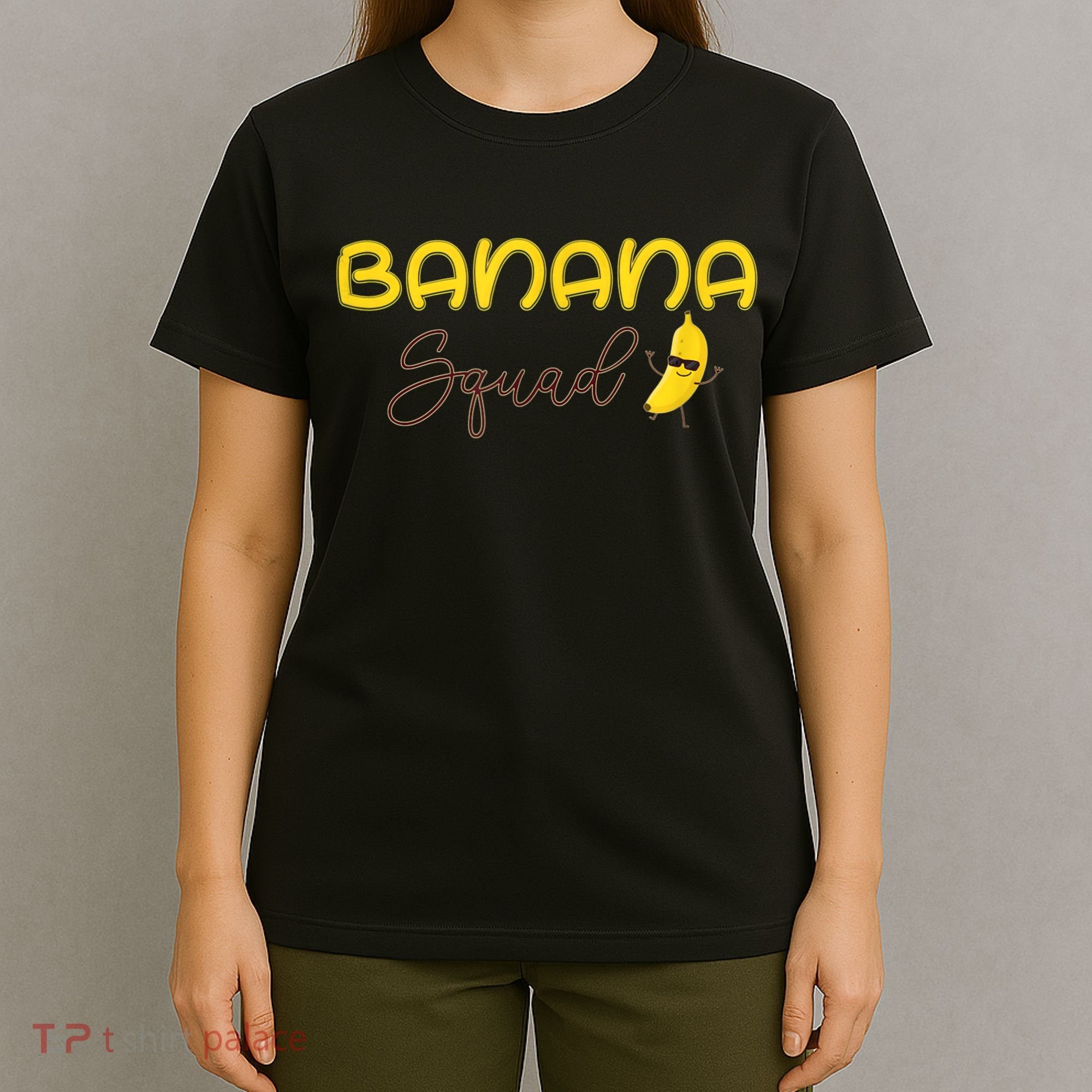 Banana Squad Funny Banana Outfit Fruit Lover Gift T-Shirt