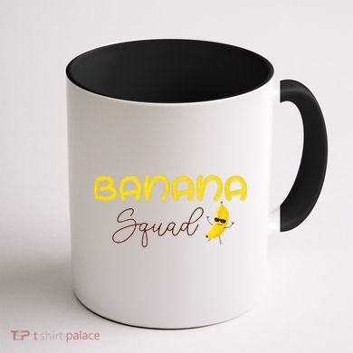 Banana Squad Funny Banana Outfit Fruit Lover Gift Coffee Mug back
