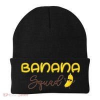 Banana Squad Funny Banana Outfit Fruit Lover Gift Beanie thumb 0