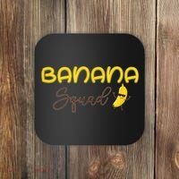 Banana Squad Funny Banana Outfit Fruit Lover Gift Coaster thumb 0