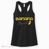 Banana Squad Funny Banana Outfit Fruit Lover Gift Women's Tank Top thumb 0