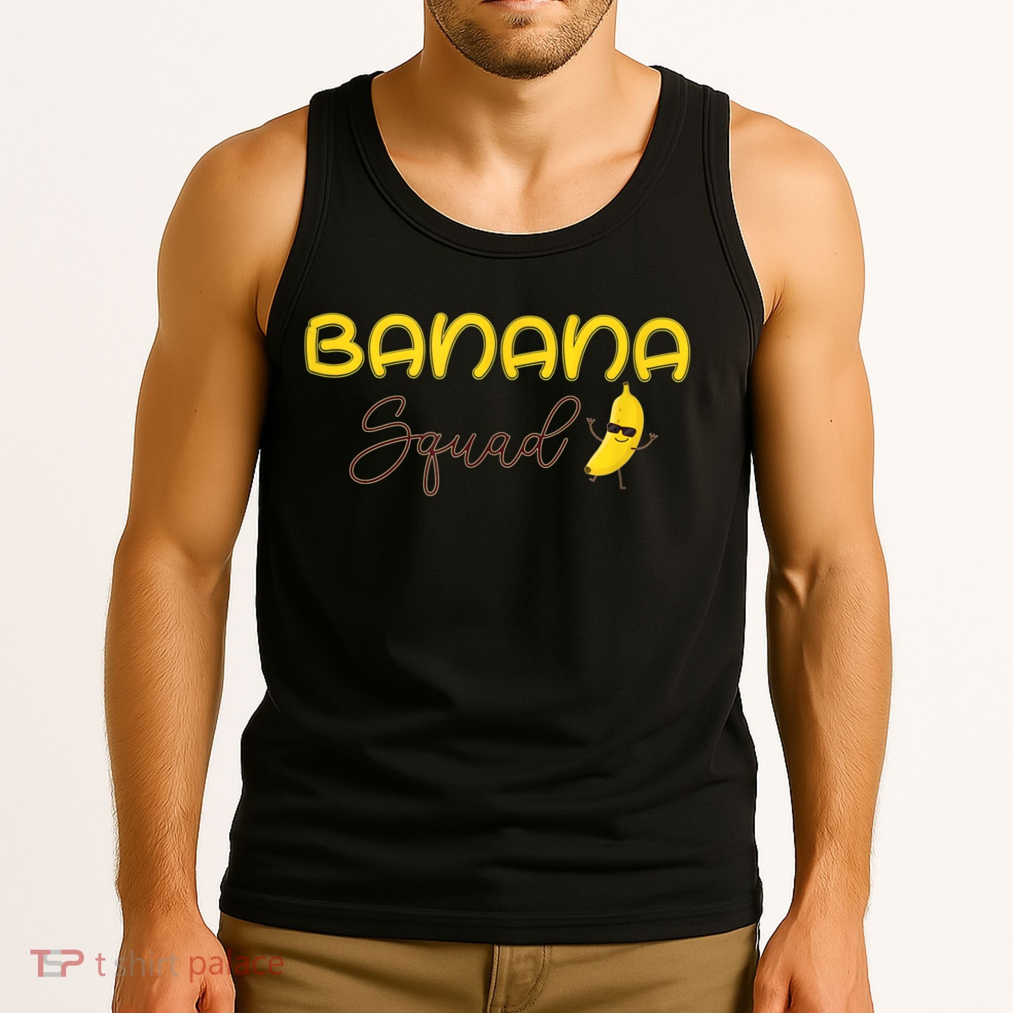 Banana Squad Funny Banana Outfit Fruit Lover Gift Tank Top