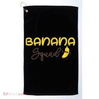 Banana Squad Funny Banana Outfit Fruit Lover Gift Golf Towel thumb 0