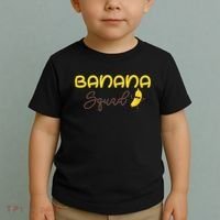 Banana Squad Funny Banana Outfit Fruit Lover Gift Toddler T-Shirt thumb 2