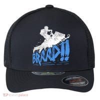 Braap Snowmobiling Gift Cool Snowmobile Driver Gift Flexfit Unipanel Trucker Cap thumb 0