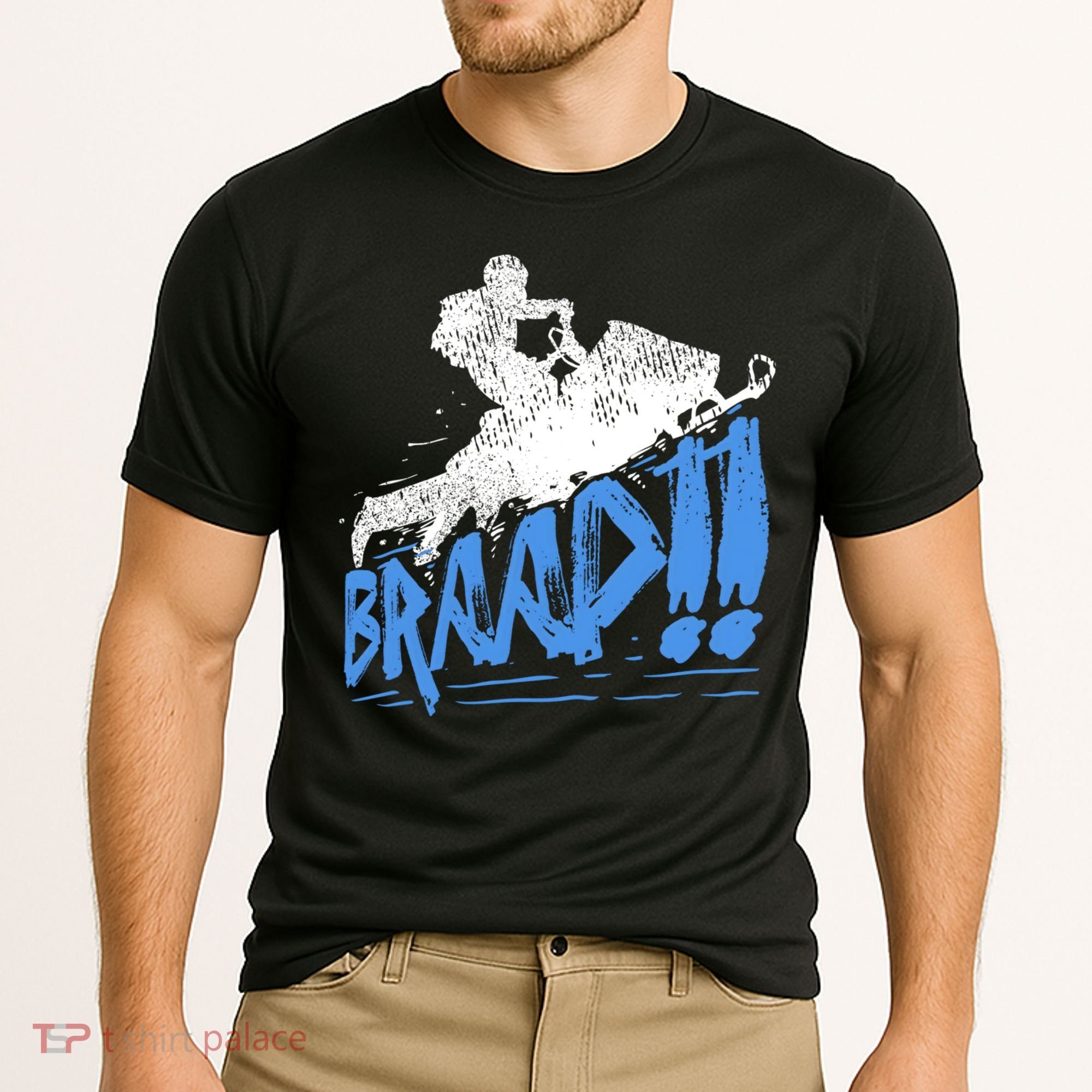 Braap Snowmobiling Gift Cool Snowmobile Driver Gift Cooling Performance Crew T-Shirt