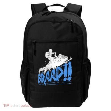 Braap Snowmobiling Gift Cool Snowmobile Driver Gift Backpack