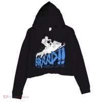 Braap Snowmobiling Gift Cool Snowmobile Driver Gift Crop Fleece Hoodie thumb 0