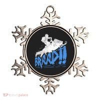 Braap Snowmobiling Gift Cool Snowmobile Driver Gift Ornament thumb 0