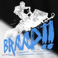 Braap Snowmobiling Gift Cool Snowmobile Driver Gift Toddler Fine Jersey T-Shirt thumb 2