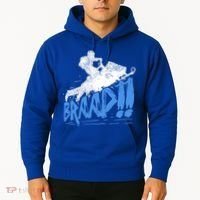 Braap Snowmobiling Gift Cool Snowmobile Driver Gift Hoodie thumb 2