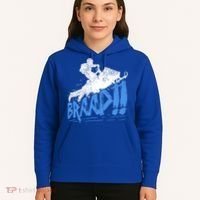 Braap Snowmobiling Gift Cool Snowmobile Driver Gift Hoodie thumb 5