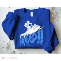 Braap Snowmobiling Gift Cool Snowmobile Driver Gift Sweatshirt thumb 2