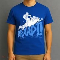 Braap Snowmobiling Gift Cool Snowmobile Driver Gift T-Shirt thumb 3