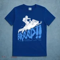 Braap Snowmobiling Gift Cool Snowmobile Driver Gift T-Shirt thumb 5