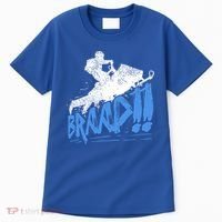 Braap Snowmobiling Gift Cool Snowmobile Driver Gift Tall T-Shirt thumb 0