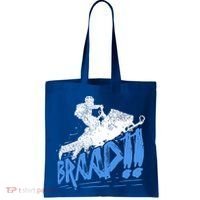 Braap Snowmobiling Gift Cool Snowmobile Driver Gift Tote Bag thumb 0