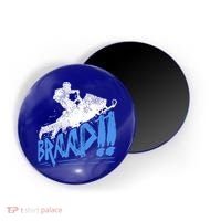 Braap Snowmobiling Gift Cool Snowmobile Driver Gift Magnet thumb 0