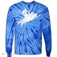 Braap Snowmobiling Gift Cool Snowmobile Driver Gift Tie-Dye Long Sleeve Shirt thumb 0