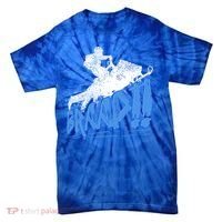 Braap Snowmobiling Gift Cool Snowmobile Driver Gift Tie-Dye T-Shirt thumb 0