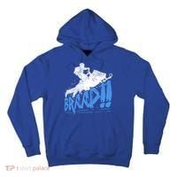 Braap Snowmobiling Gift Cool Snowmobile Driver Gift Tall Hoodie thumb 0