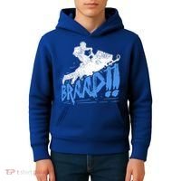Braap Snowmobiling Gift Cool Snowmobile Driver Gift Kids Hoodie thumb 4