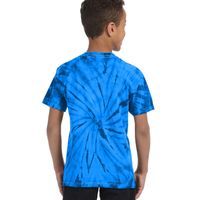 Braap Snowmobiling Gift Cool Snowmobile Driver Gift Kids Tie-Dye T-Shirt thumb 1