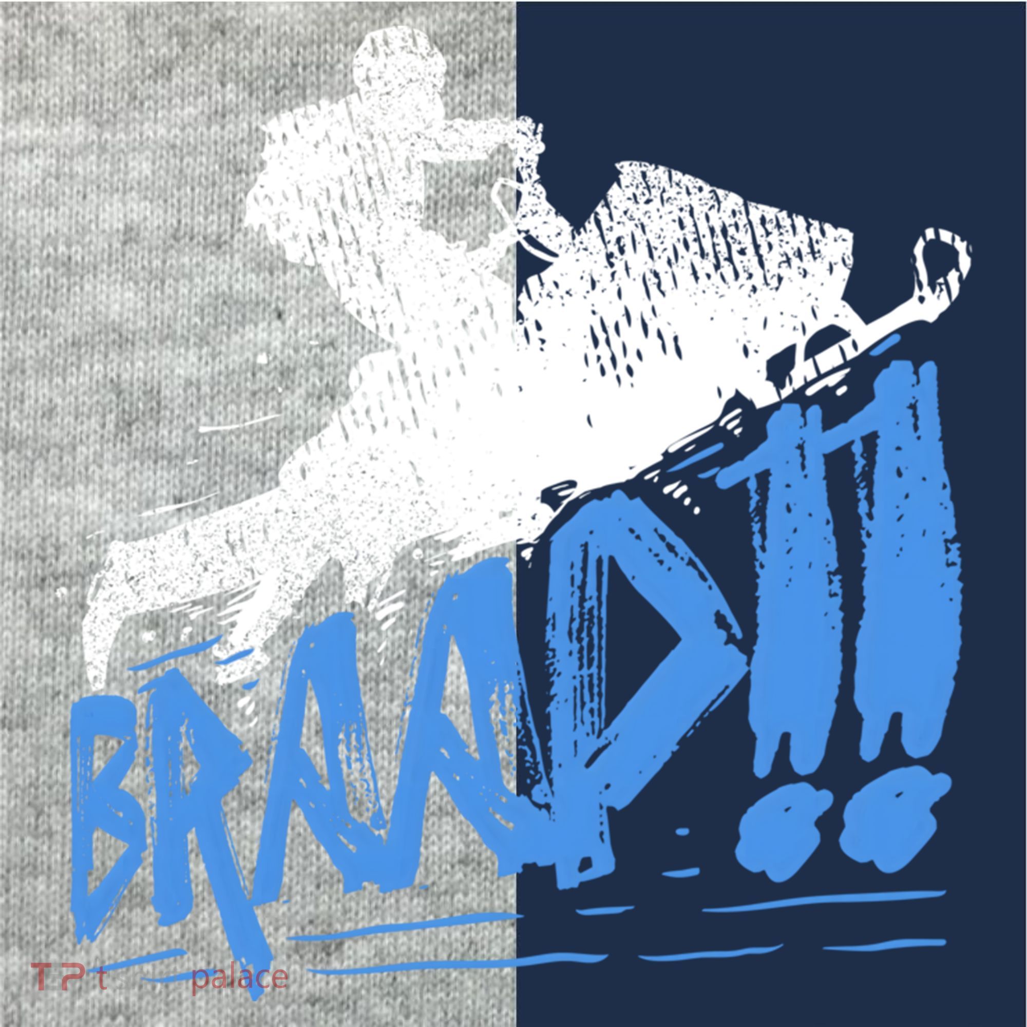 Braap Snowmobiling Gift Cool Snowmobile Driver Gift Kids Colorblock Raglan Jersey