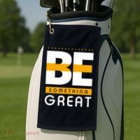 Be Something Great Golf Towel thumb 2