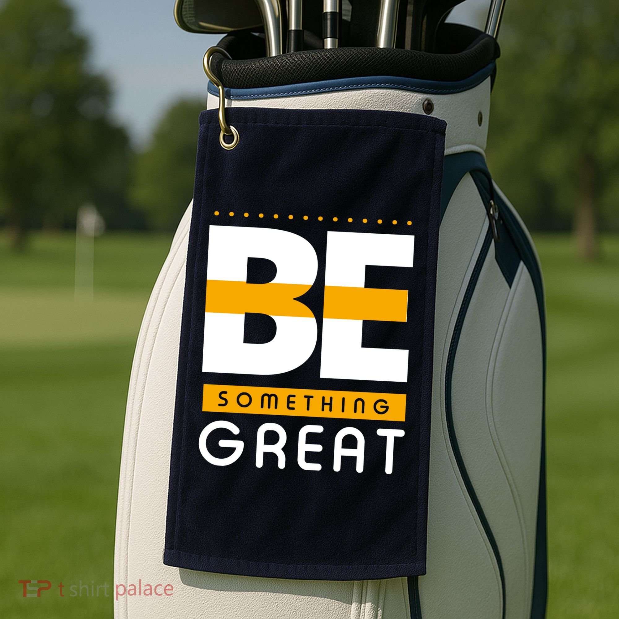 Be Something Great Golf Towel