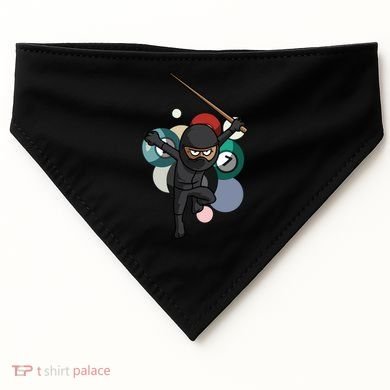 Billiard Snooker Great Gift For A Pool Player Gift USA-Made Doggie Bandana