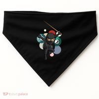 Billiard Snooker Great Gift For A Pool Player Gift USA-Made Doggie Bandana thumb 0
