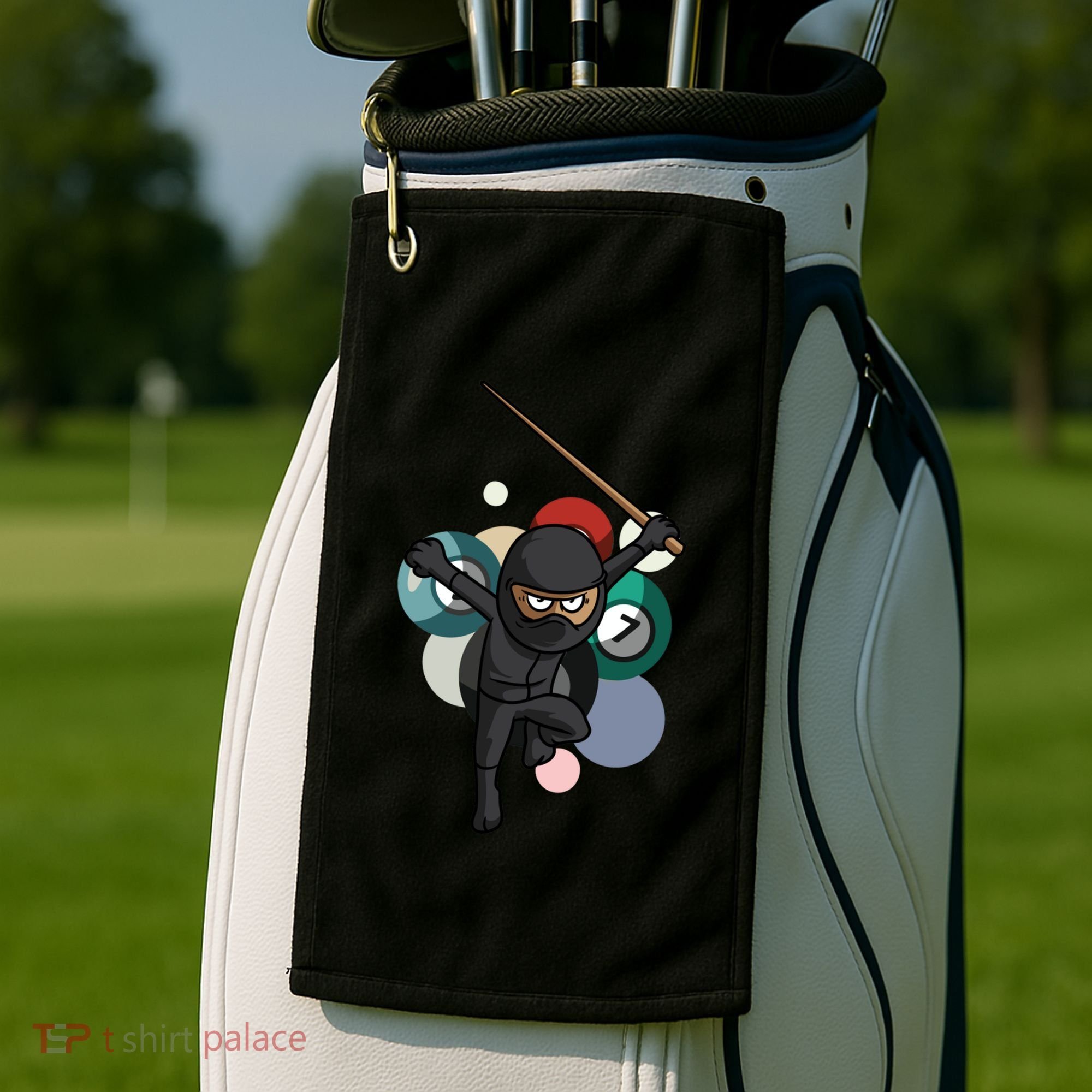 Billiard Snooker Great Gift For A Pool Player Gift Golf Towel