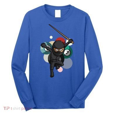 Billiard Snooker Great Gift For A Pool Player Gift Long Sleeve Shirt
