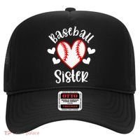 Baseball Sister Game Day Sport Heart Hat thumb 0