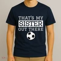 Brother Soccer Gift ThatS My Sister Soccer Brother T-Shirt thumb 3