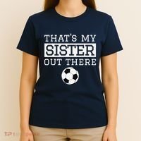 Brother Soccer Gift ThatS My Sister Soccer Brother T-Shirt thumb 4