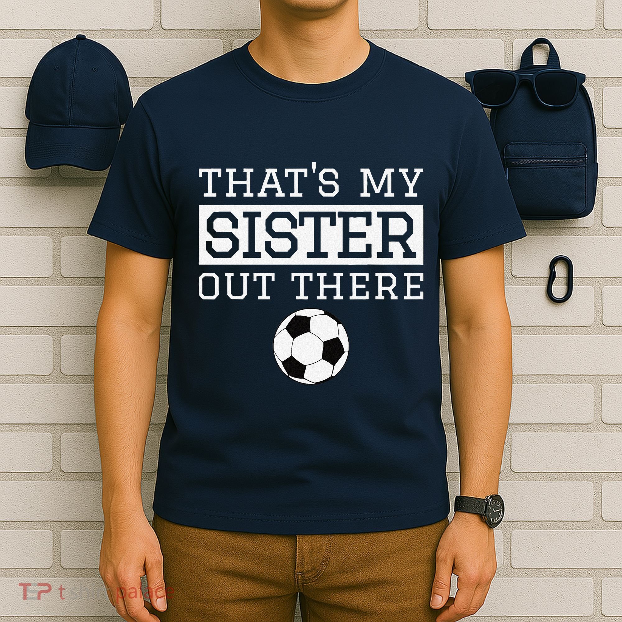 Brother Soccer Gift ThatS My Sister Soccer Brother T-Shirt