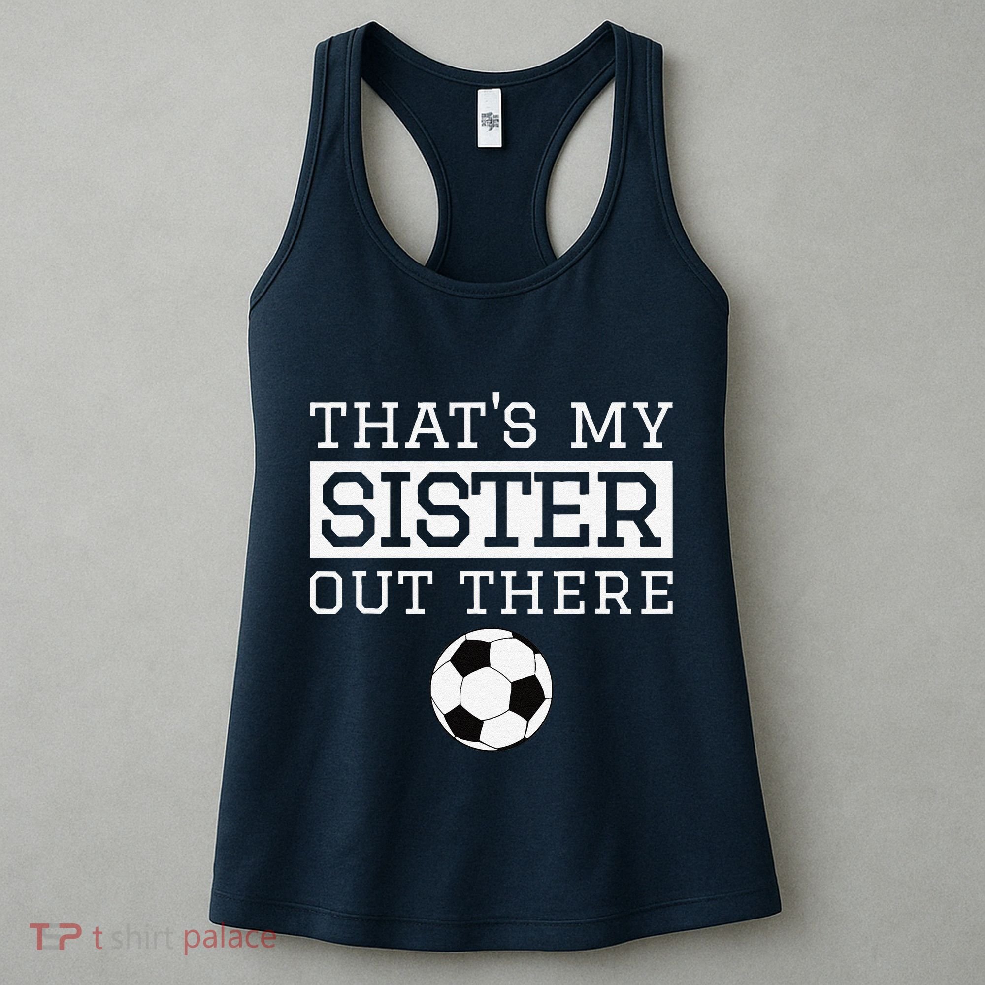 Brother Soccer Gift ThatS My Sister Soccer Brother Women's Tank Top