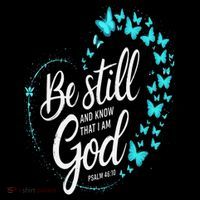 Be Still God Butterfly Heart Christian Apparel Coffee Mug thumb 5