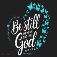 Be Still God Butterfly Heart Christian Apparel Tumbler thumb 3