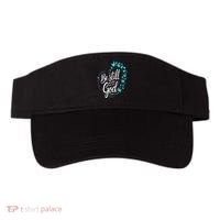 Be Still God Butterfly Heart Christian Apparel Visor thumb 0
