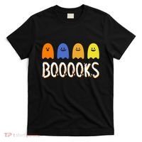 Books Spooky Ghost Funny Halloween T-Shirt thumb 0