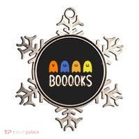 Books Spooky Ghost Funny Halloween Ornament thumb 0