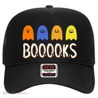 Books Spooky Ghost Funny Halloween Hat thumb 0