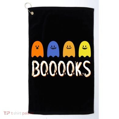 Books Spooky Ghost Funny Halloween Golf Towel